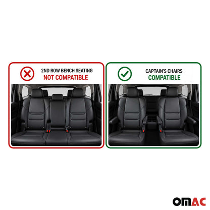 2007-2014 GMC Yukon Floor Mats Liners Full Set All Weather Gray