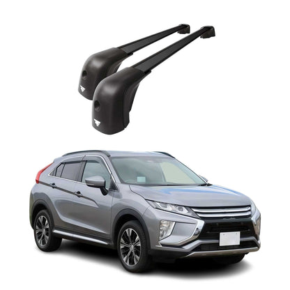 2018-2026 Mitsubishi Eclipse Cross Roof Racks Cross Bars Black