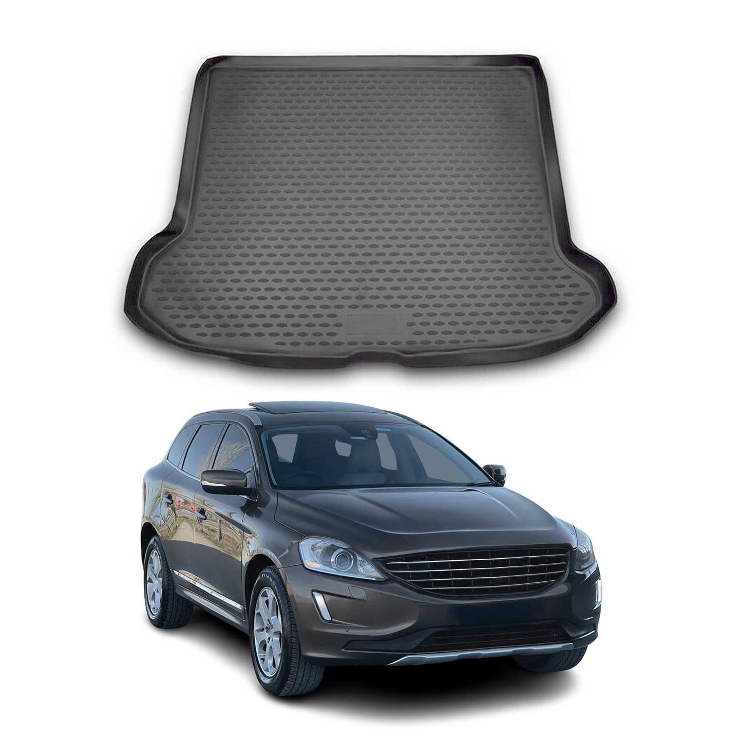 2010-2017 Volvo XC60 Cargo Liner Trunk Mat All Weather Black