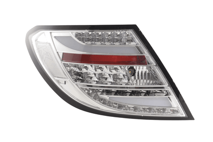 Mercedes Benz C-Class (204) Chrome Clear LED Taillights Set (2007-2011)