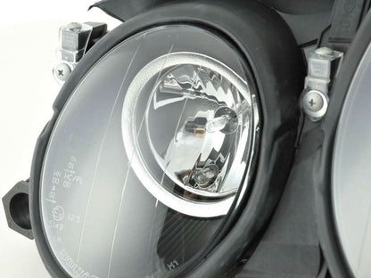 Mercedes Benz CLK (208) Black Headlight Set  (1998-2002)