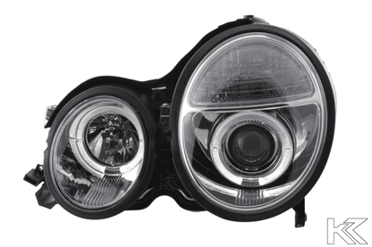Mercedes Benz E-Class (210) Chrome Angel Eye Headlights (1999-2001)