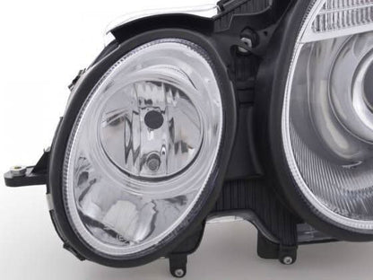 Mercedes Benz E-Class (211) Chrome Headlight Set (2006-2008)