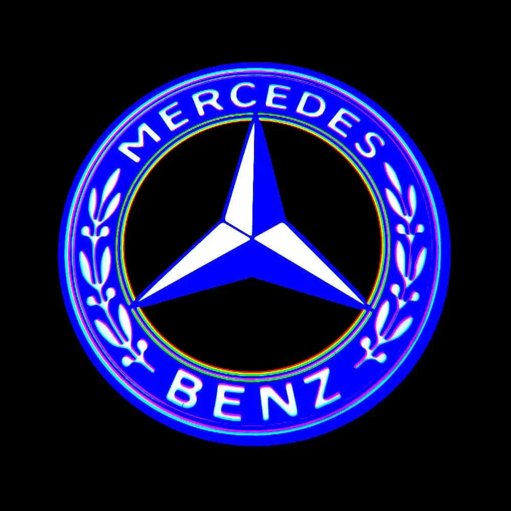 Mercedes-Benz A-Class 1st Gen W168 Door Stick On Puddle Lights Various Designs 1997-2004