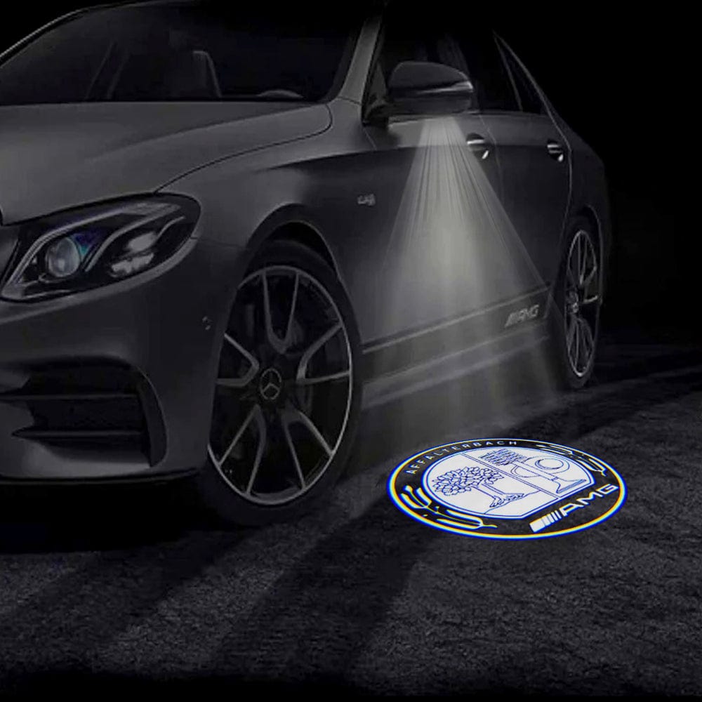 Mercedes-Benz A-Class 3rd Gen W176 Premium Side Wing Mirror Puddle Lights Various Designs 2013-2018