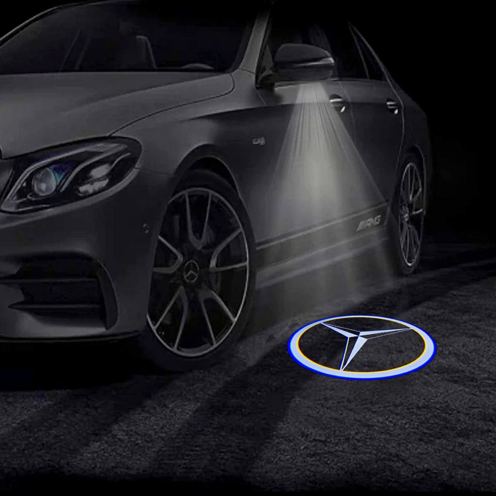 Mercedes-Benz A-Class 3rd Gen W176 Premium Side Wing Mirror Puddle Lights Various Designs 2013-2018