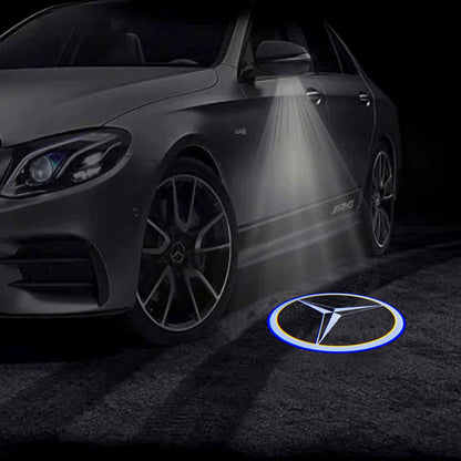Mercedes-Benz A-Class 3rd Gen W176 Premium Side Wing Mirror Puddle Lights Various Designs 2013-2018