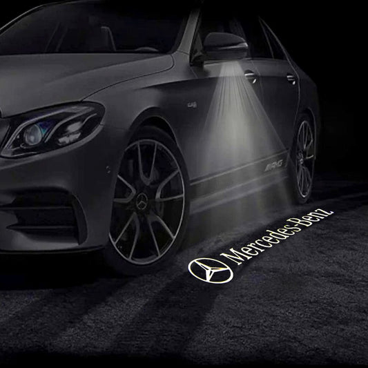 Mercedes-Benz A-Class 3rd Gen W176 Premium Side Wing Mirror Puddle Lights Various Designs 2013-2018