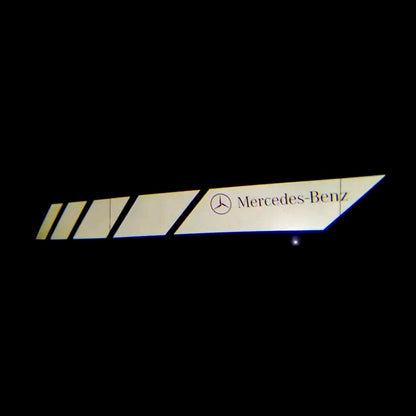 Mercedes-Benz C-Class 4th Gen W205 Premium Side Wing Mirror Puddle Lights Various Designs 2015-2021