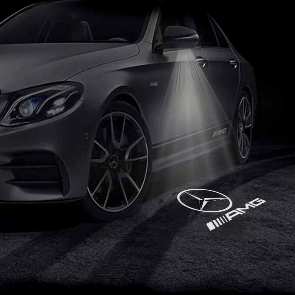 Mercedes-Benz CLS-Class 2nd Gen C218/X218 Premium Side Wing Mirror Puddle Lights Various Designs 2012–2015