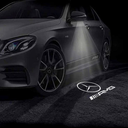 Mercedes-Benz B-Class 2nd Gen W246 Premium Side Wing Mirror Puddle Lights Various Designs 2012–2018