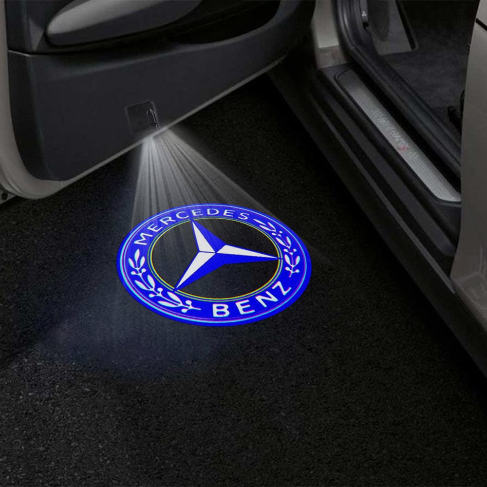 Mercedes-Benz GLE 1st Gen W163 Door Stick On Puddle Lights Various Designs - 1998–2005