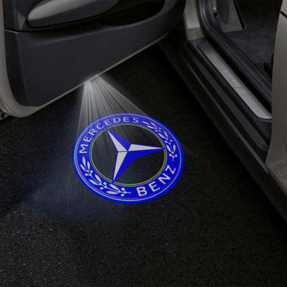 Mercedes-Benz E-Class 2nd Gen W210 Premium Door Puddle Lights Various Designs 1995-2002