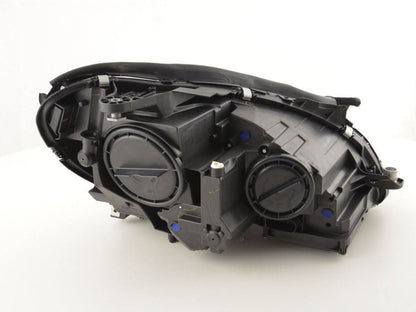 Mercedes W204 C-Class Black LED Headlights with DRL (2011 - 2014)