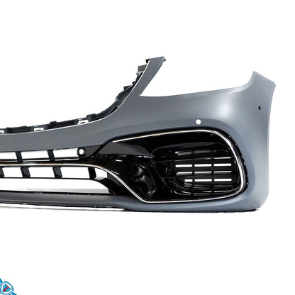 2018-2020 Mercedes-Benz S-Class Facelift (W222) S63 AMG Style Polypropylene Front Bumper Conversion Kit | E3Tuning