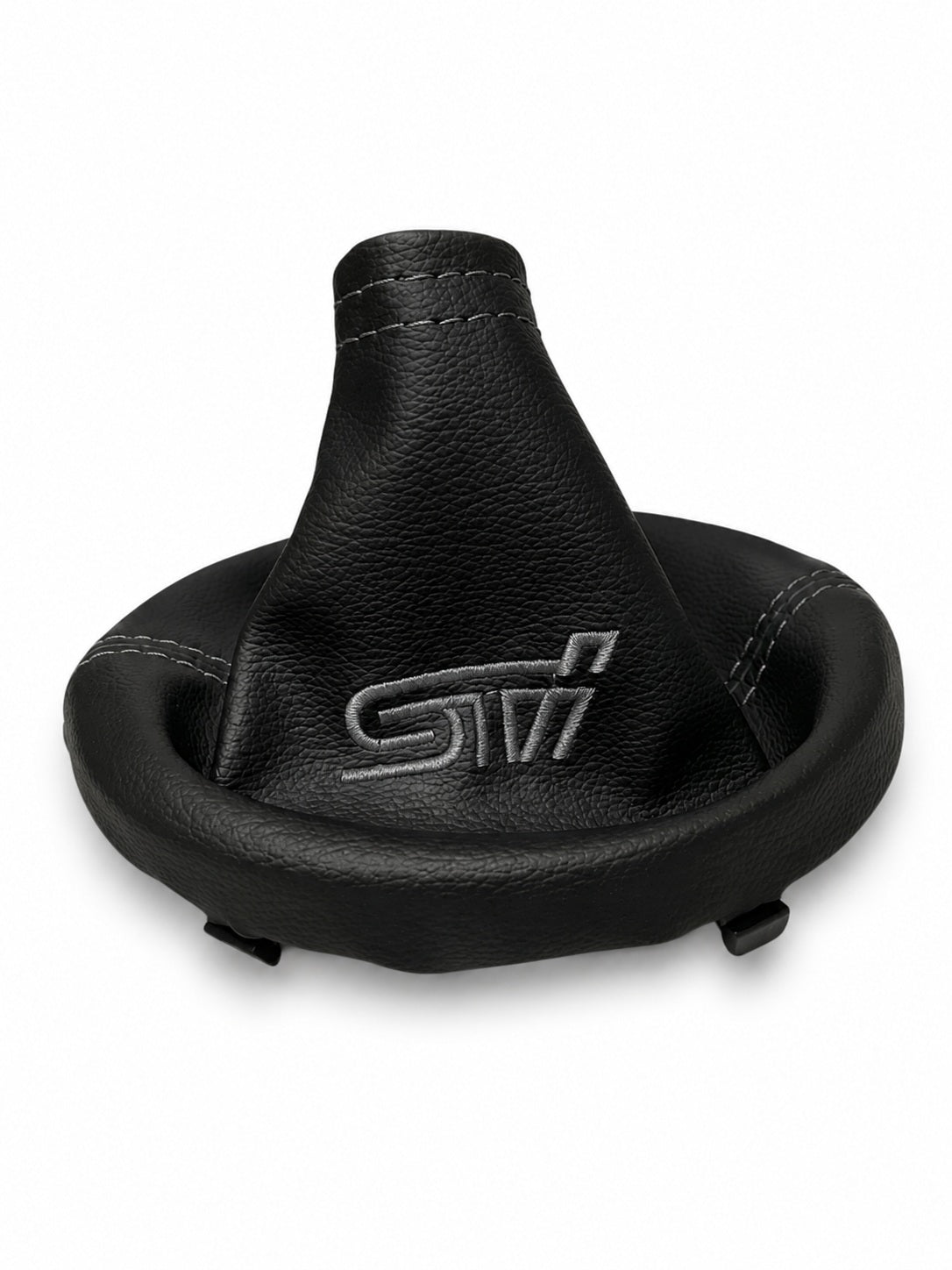 For SUBARU STI 2015-2021 Embroidered PU Leather Shift & Handbrake Boot Cover