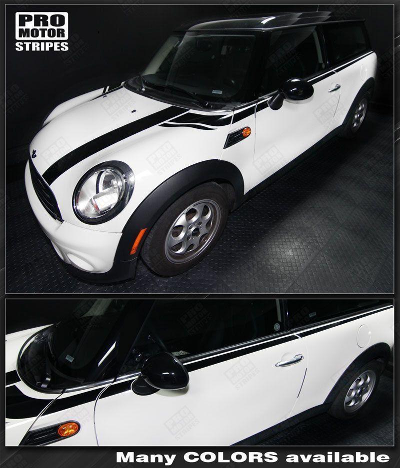 Mini Cooper 2008-2014 Clubman Hood & Upper Side Stripes