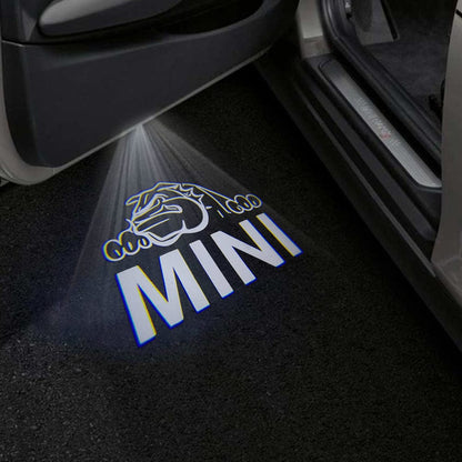 Mini Cooper 1st/2nd/3rd Gen Premium Door Puddle Lights Various Designs 2001–2023