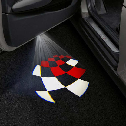 Mini Roadster Premium Door Puddle Lights Various Designs 2012-2015