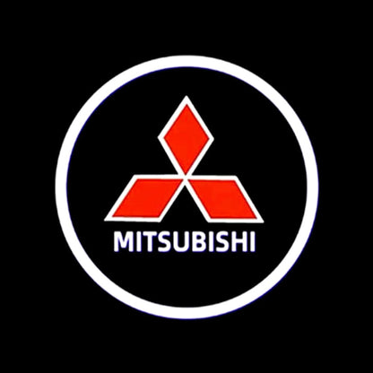 Mitsubishi Montero 4th Gen Premium Door Puddle Lights Various Designs - 2006–2022
