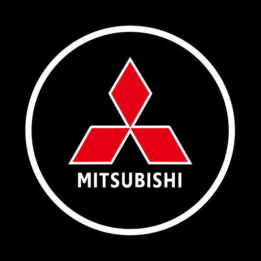 MITSUBISHI Outlander 4th Gen Door Stick On Puddle Lights Various Designs 2022-2026