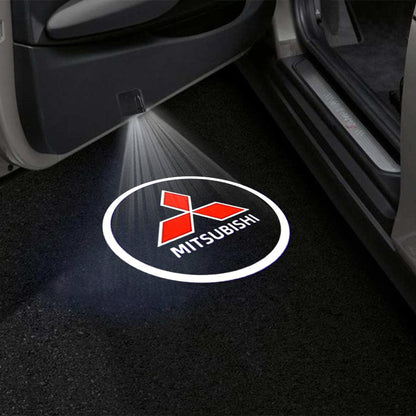 MITSUBISHI Eclipse Cross Door Stick On Puddle Lights Various Designs 2018-2026