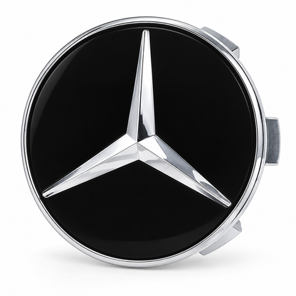 75mm Floating Center Wheel Caps for Mercedes Benz
