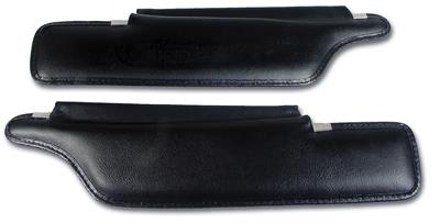 SUNVISORS. BLACK CONV