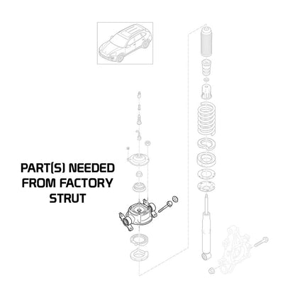 GODSPEED Porsche Cayenne (955/957) 2002-10 MAXX Coilovers