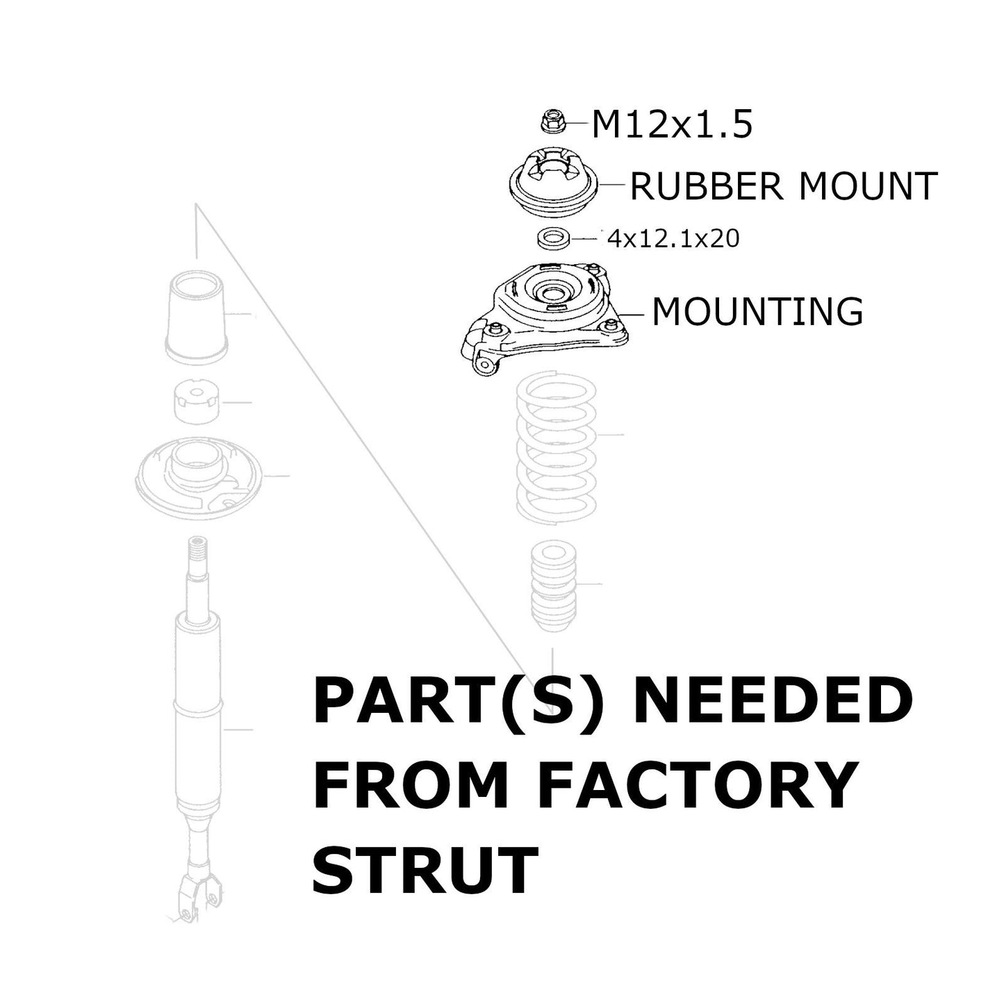 GODSPEED Audi S6 (C6) 2007-11 MAXX Coilovers