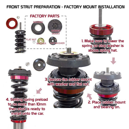Godspeed Chevrolet Camaro Coupe 2010-15 Coilovers