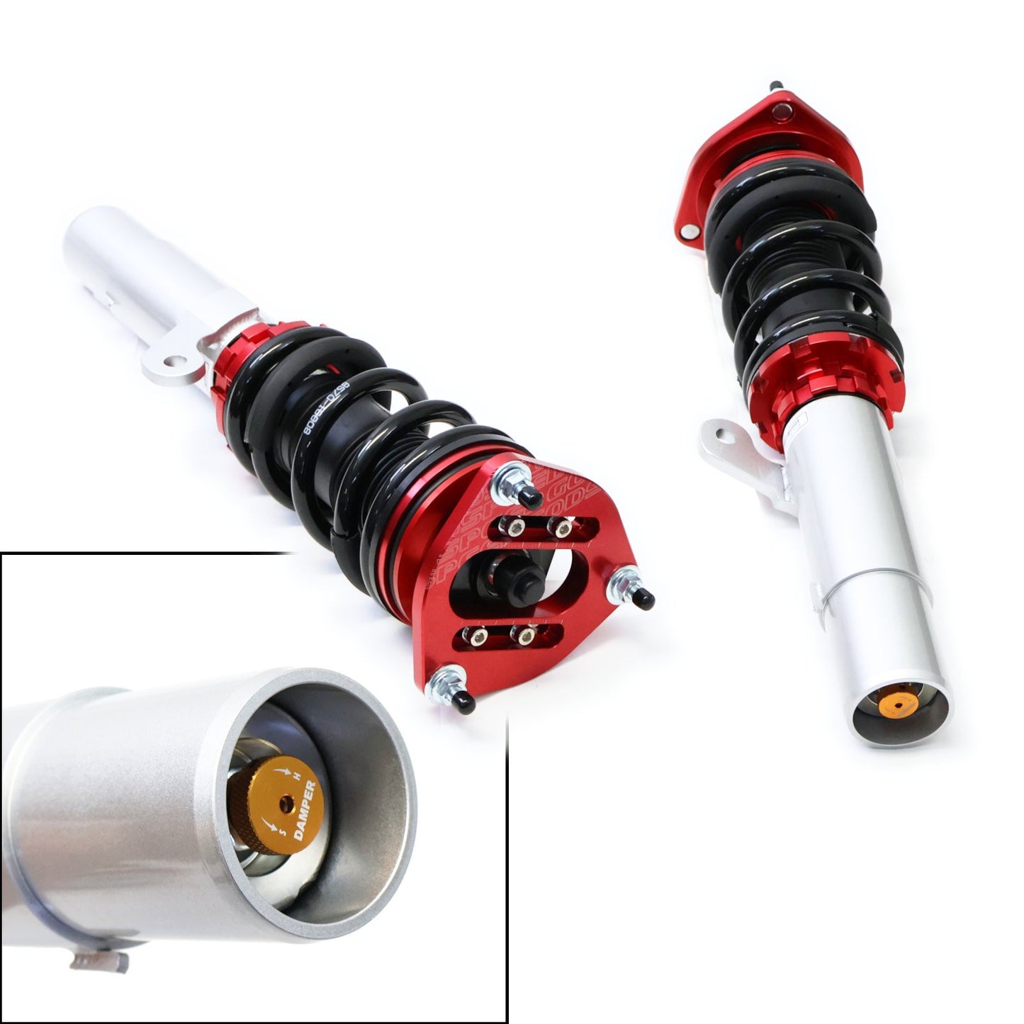 GODSPEED Audi A3 / A3 Quattro (8P) 2006-2013 MAXX-Sports Inverted Coilovers (54.5 mm FLM)