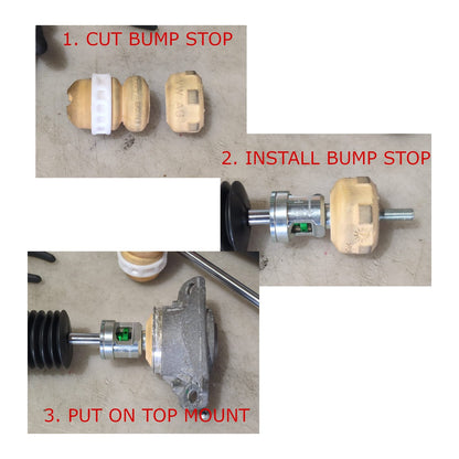 GODSPEED Audi A3 / A3 Quattro (8P) 2006-2013 MAXX-Sports Inverted Coilovers (54.5 mm FLM)