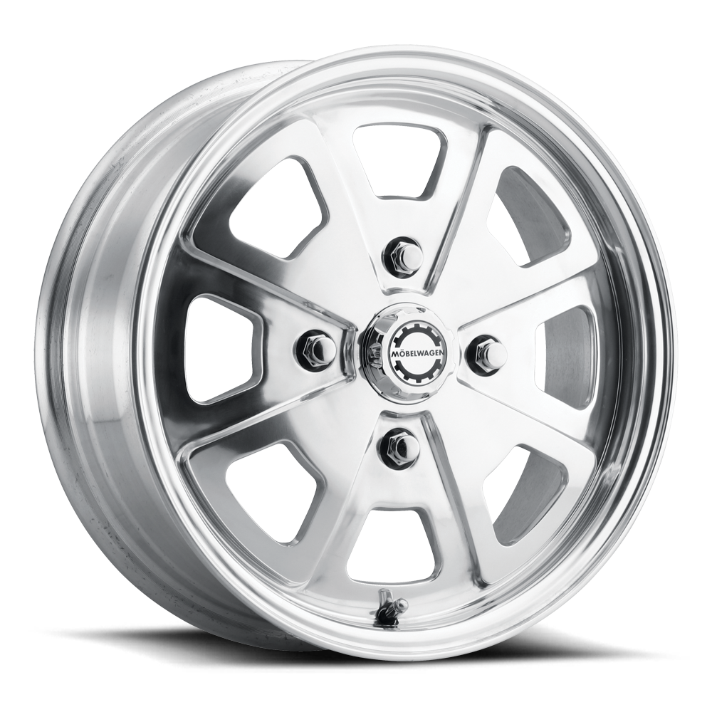 Mobelwagen MW SCHNELL POLISHED 15X5.5 4X130mm +35 (2 LITER)