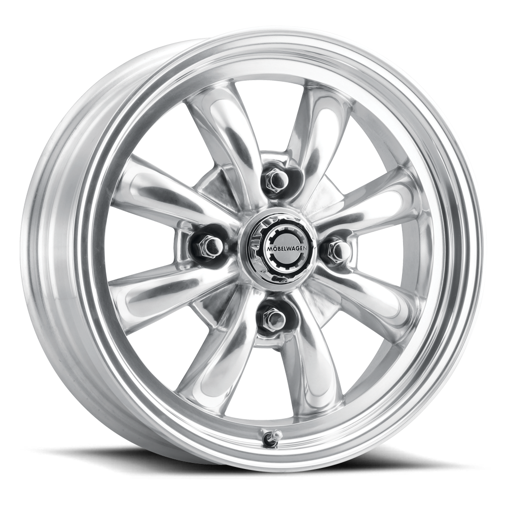 Mobelwagen MW BLITZ POLISHED 15X5.5 4X130mm +20