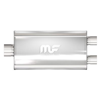 MUFFLER SS 4IN INLET/DUAL 3IN