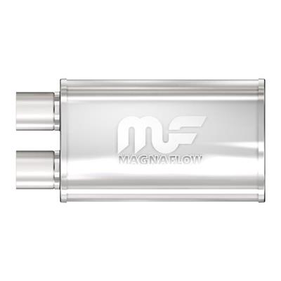 MUFFLER SS 2.5IN INLET/OUTLET