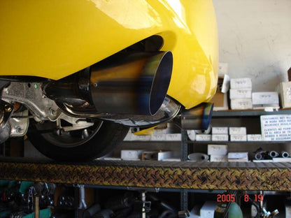 MEGAN RACING Nissan 350Z 2003-2009  – OE-RS Cat Back Exhaust with Blue Titanium Tips