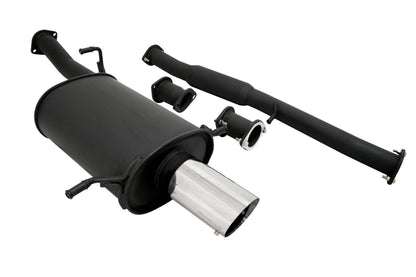 Megan Racing - Cat-Back Exhaust System for Subaru Impreza WRX STI 2002-2007 3 Pipe W/Polish 4" Tip With 2.5" Adapter