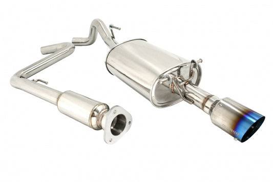 MEGAN RACING Chevrolet Cobalt Turbo 2008–2010 Turbo-Type Cat-Back Exhaust – Blue Titanium Tip