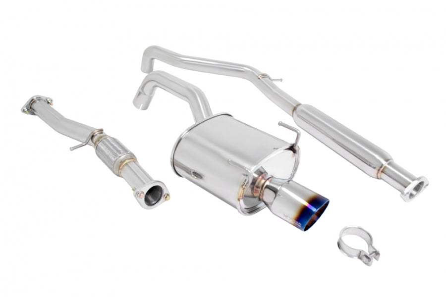 MEGAN RACING OE-RS Cat-Back Exhaust – Fiat 500 2012- 2019 (Burnt Rolled Tip, Excludes Abarth &amp; Turbo Models)