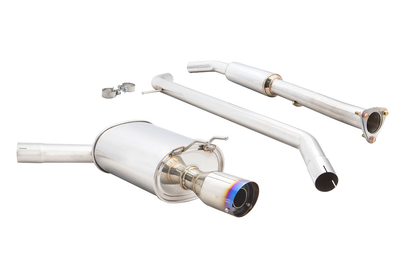 MEGAN RACING Honda Accord 2013–2017 (4-Cylinder Coupe Only) – OE-RS Cat-Back Exhaust System with Burnt Rolled Tips
