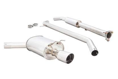 MEGAN RACING Honda Accord 2013–2017 (4-Cylinder Coupe Only) – OE-RS Cat-Back Exhaust System with Stainless Rolled Tips