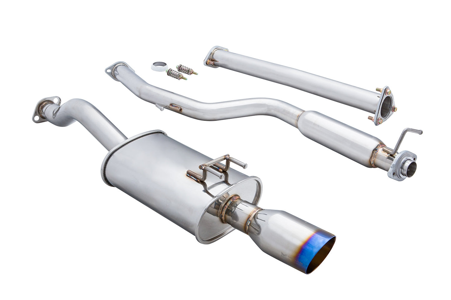 MEGAN RACING Honda Civic Si 2012–2015 Sedan OE-RS Cat-Back Exhaust System – Burnt Rolled Tips