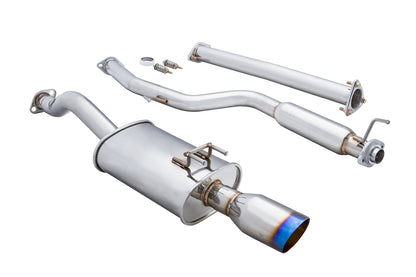 MEGAN RACING Honda Civic Si 2012–2015 Sedan OE-RS Cat-Back Exhaust System – Burnt Rolled Tips