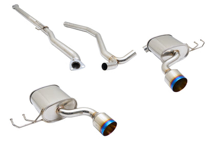 MEGAN RACING Honda Civic 2016-2021 1.5 Turbo 5-Door Hatchback (Sport Trim Only) Cat-Back Exhaust System – Burnt-Roll Tip
