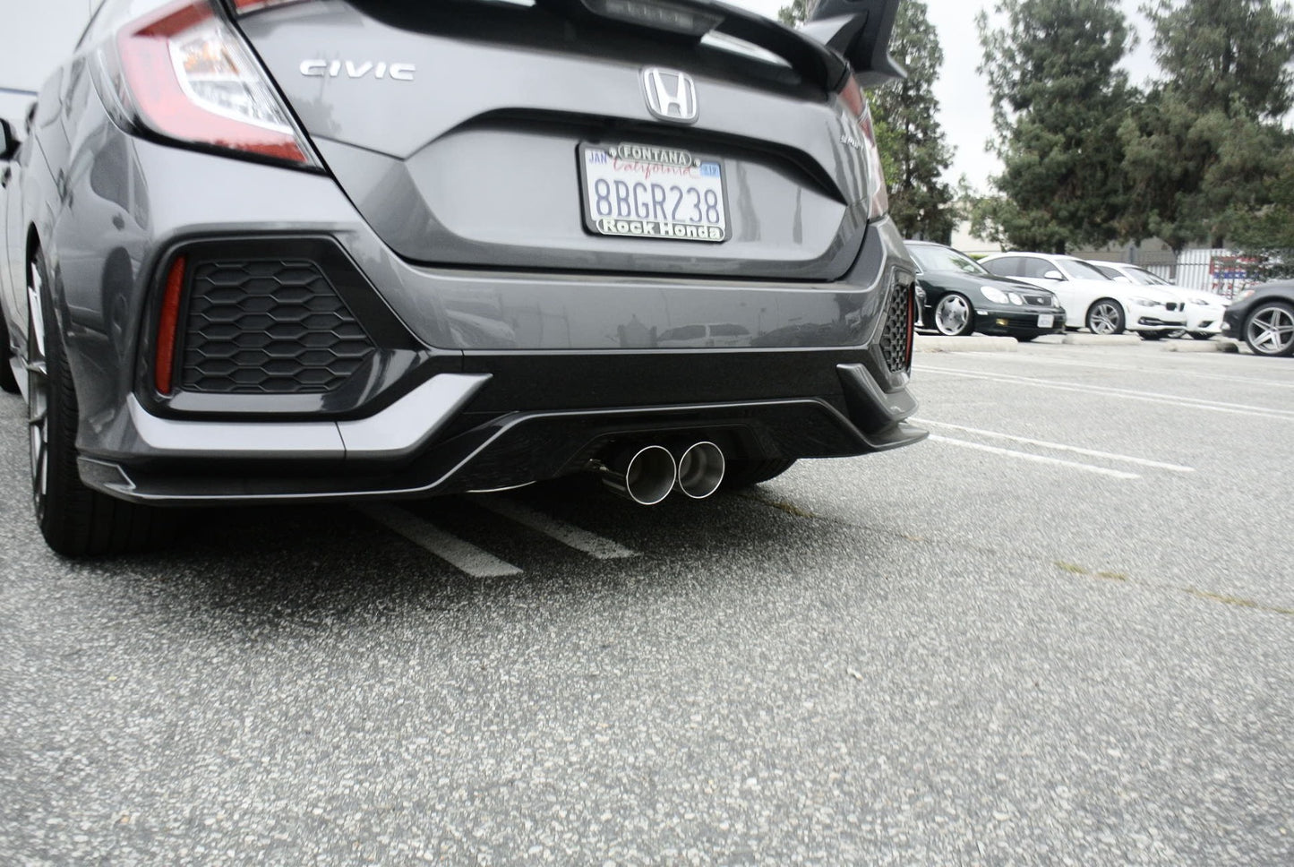 MEGAN RACING Honda Civic 2016-2021 1.5 Turbo 5-Door Hatchback (Sport Trim Only) Cat-Back Exhaust System – Stainless Tip