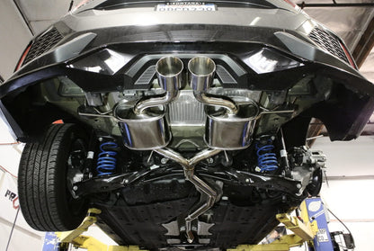 MEGAN RACING Honda Civic 2016-2021 1.5 Turbo 5-Door Hatchback (Sport Trim Only) Cat-Back Exhaust System – Burnt-Roll Tip