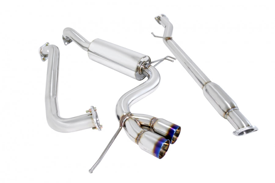 MEGAN RACING Hyundai Veloster 2012-2018 – Type 2 Cat-Back Exhaust – Burnt Rolled Tips