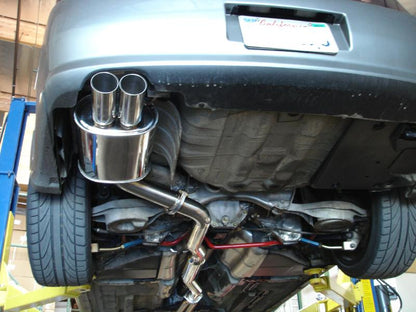 MEGAN RACING Infiniti G35 Sedan 2003-2006 (RWD Only) OE-RS Cat-Back Exhaust System – Stainless Rolled Tips